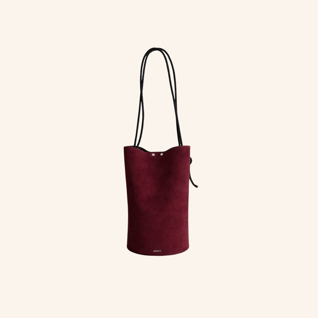 sac chantal epaule nubuck  lie de vin