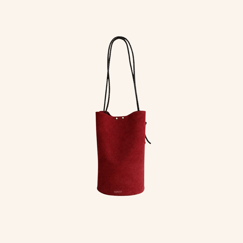 sac chantal epaule nubuck  rouge
