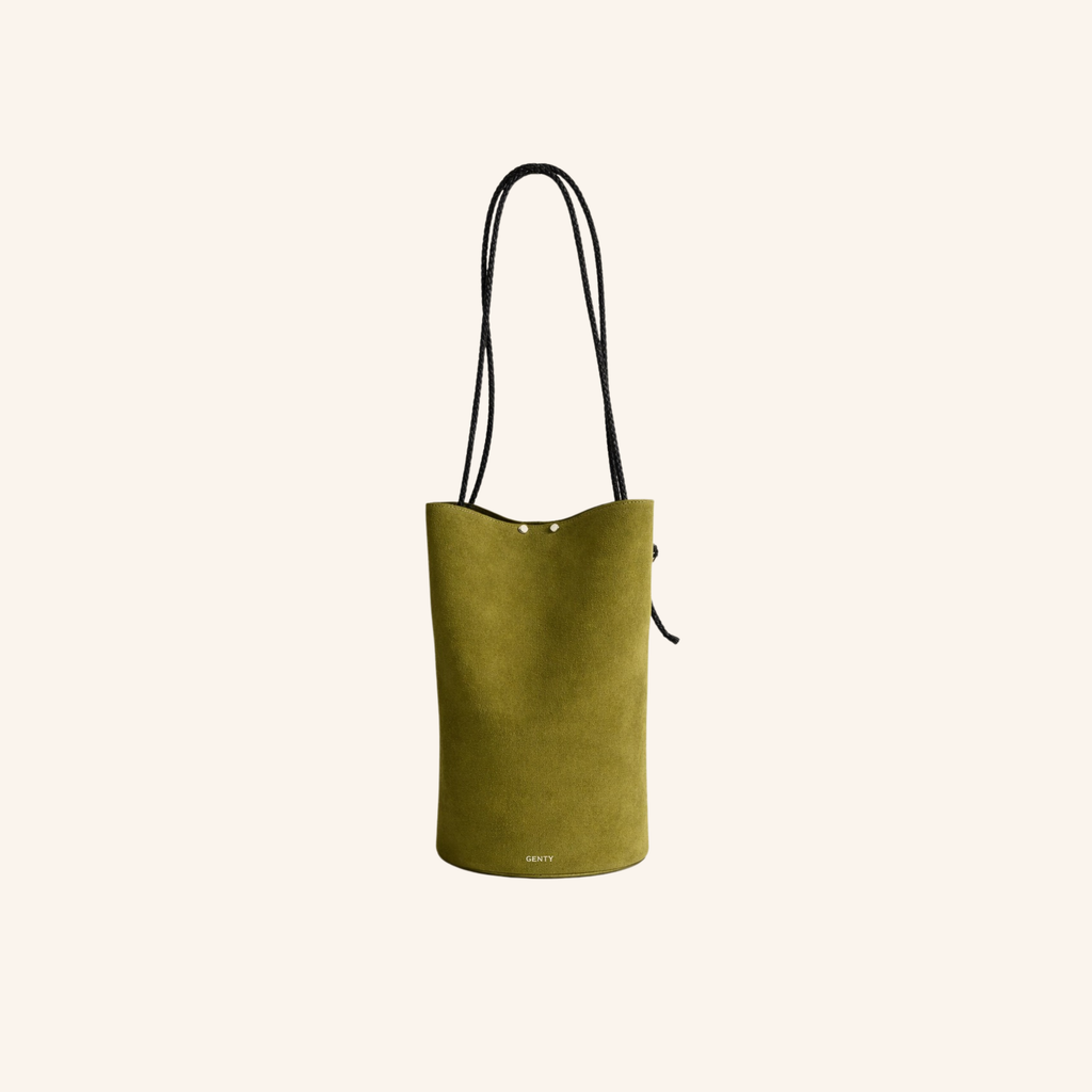 sac chantal epaule nubuck Vert olive