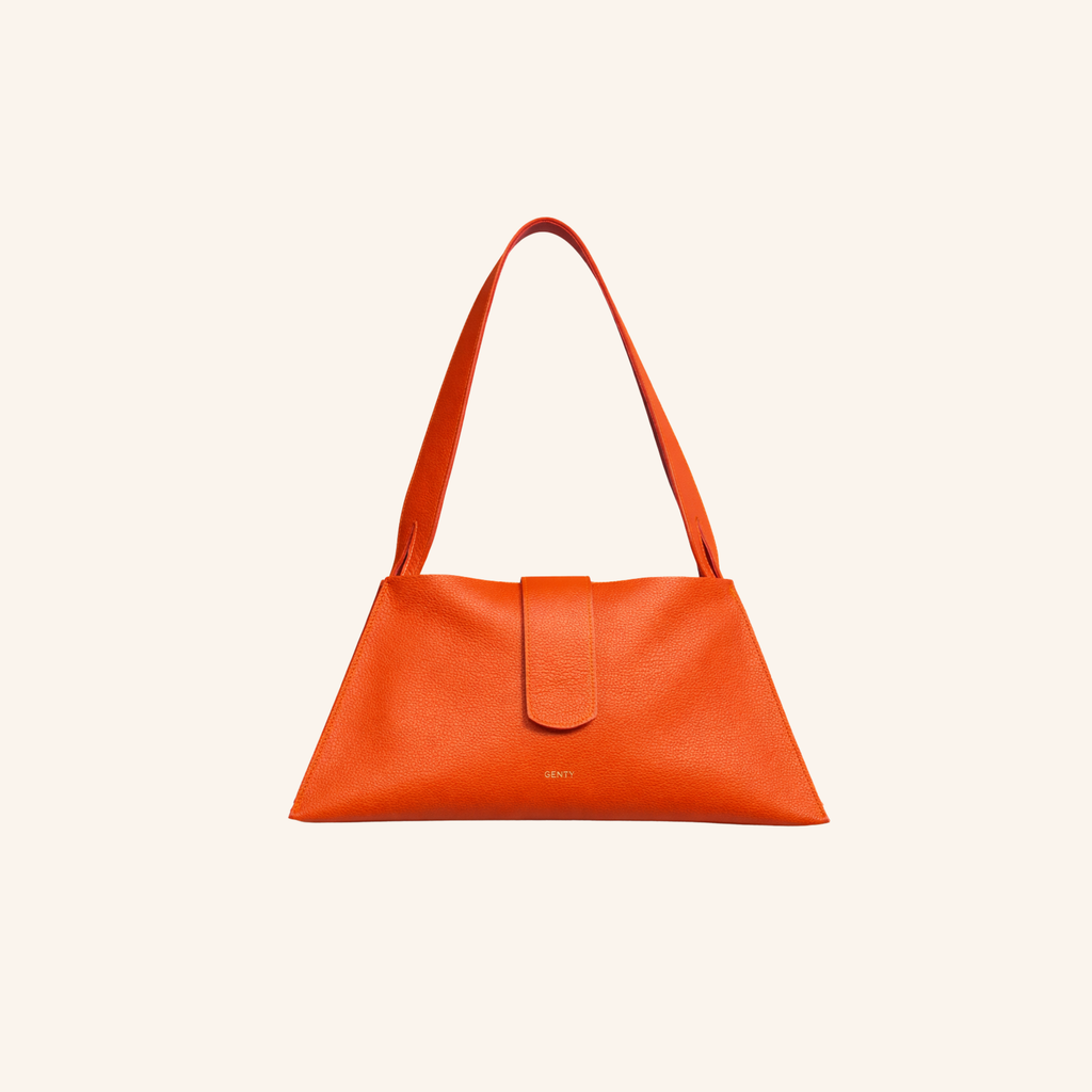 sac epaule blandine graine orange