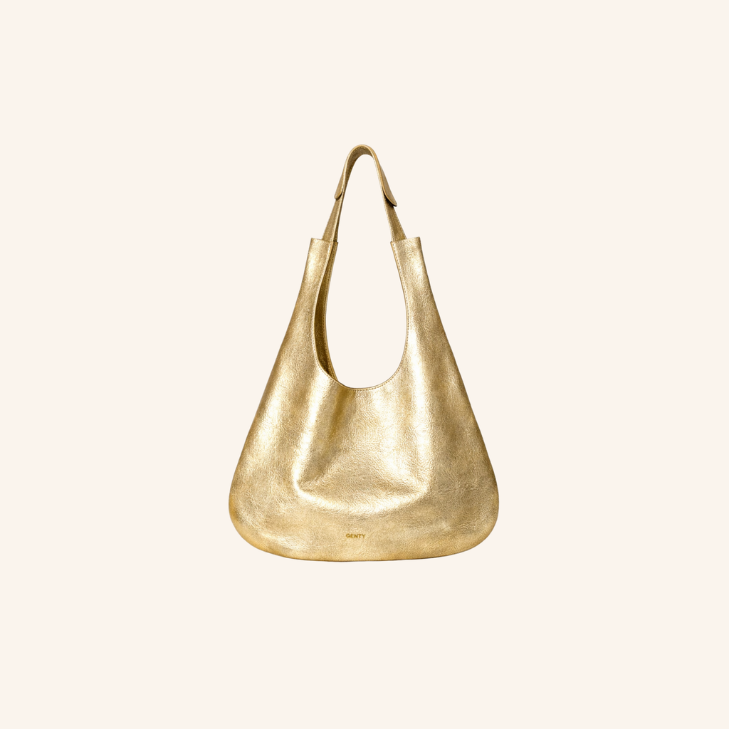 sac tien lisse doré