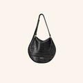 sac garance croco noir