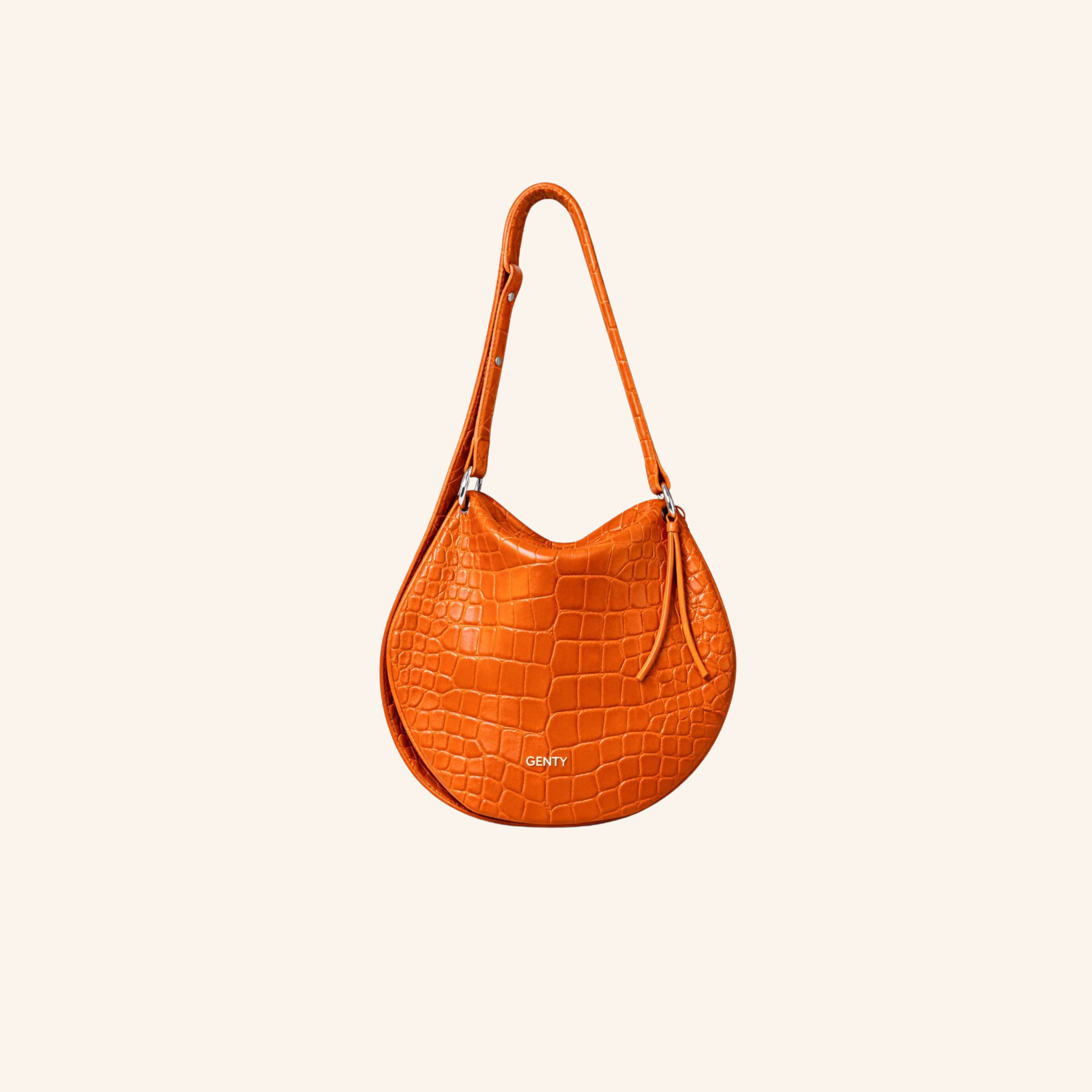 sac garance croco orange