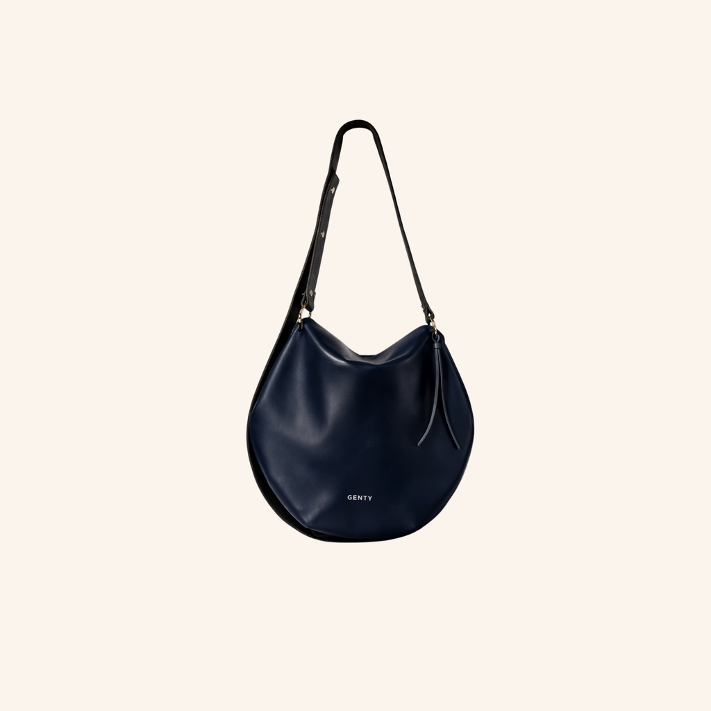 sac porte epaule garance lisse marine