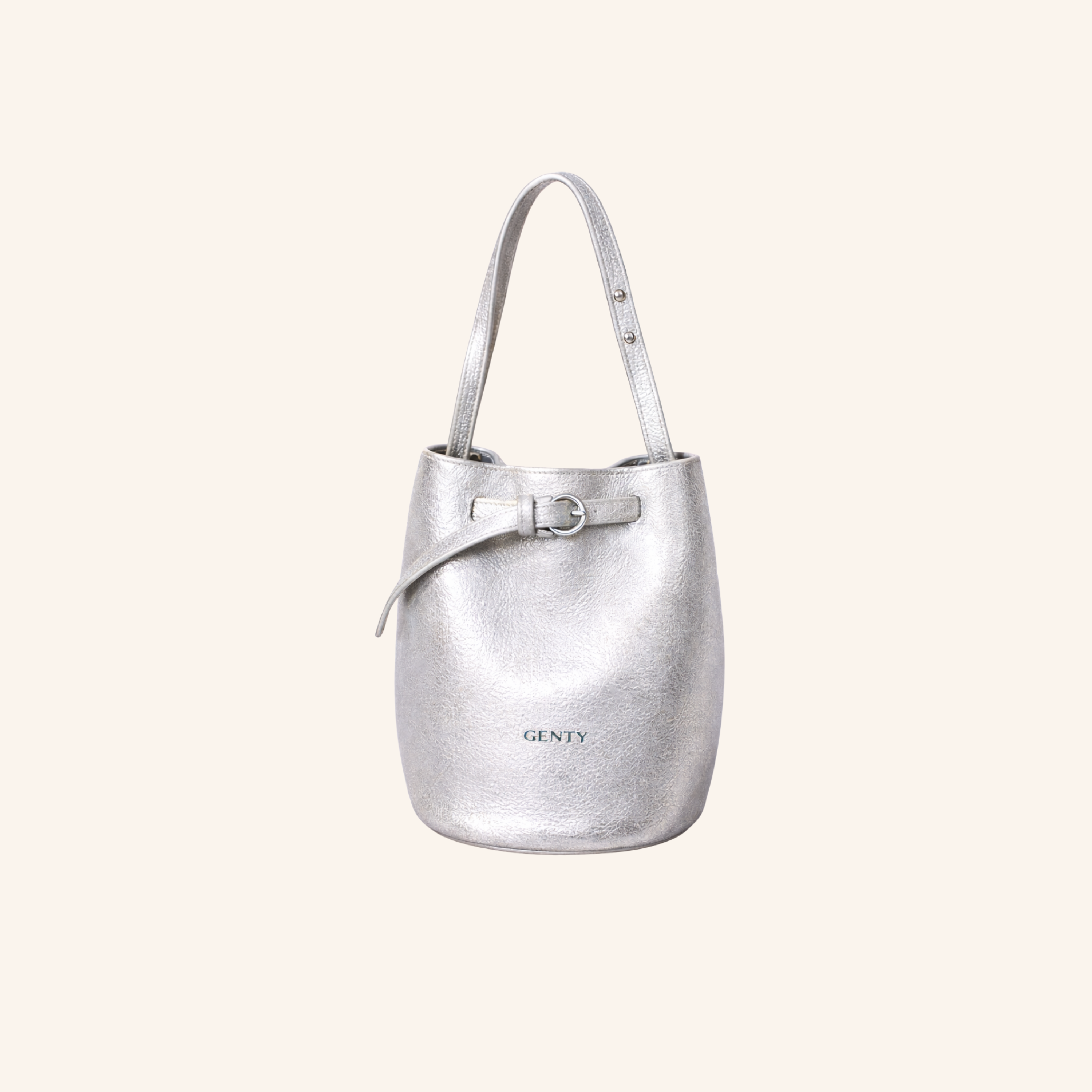 sac gabrielle epaule graine argente