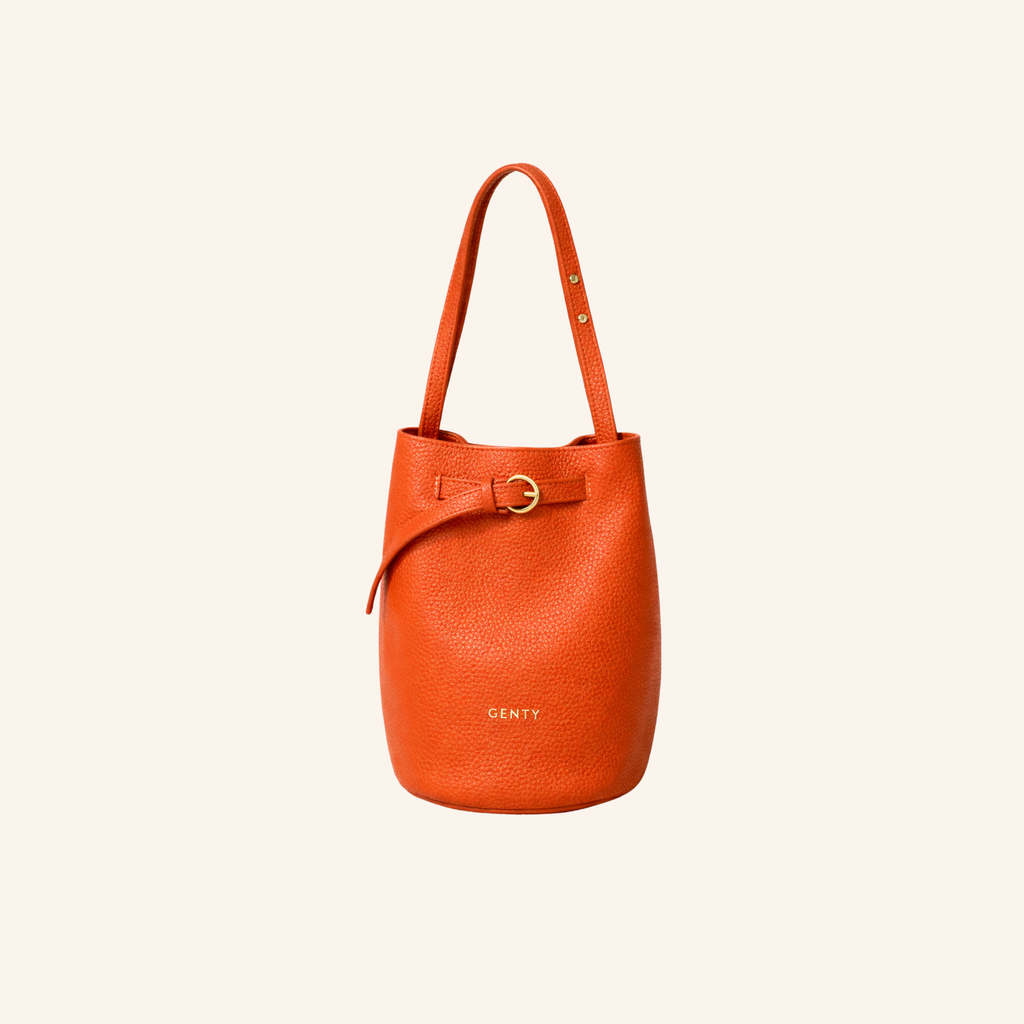 sac gabrielle epaule graine orange