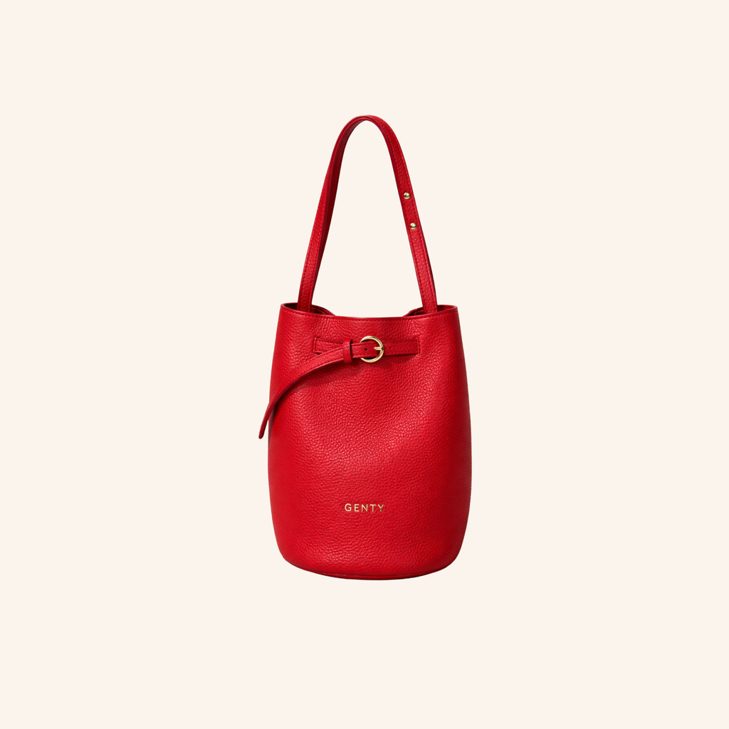 sac gabrielle epaule graine rouge